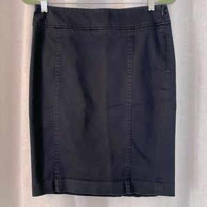 Navy Pencil Skirt - Loft